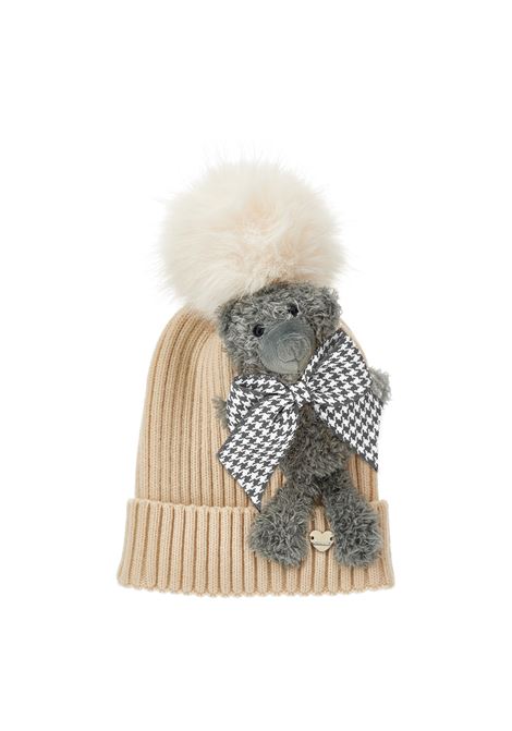 Berretto con pompon MONNALISA KIDS | 19H009 8064029F
